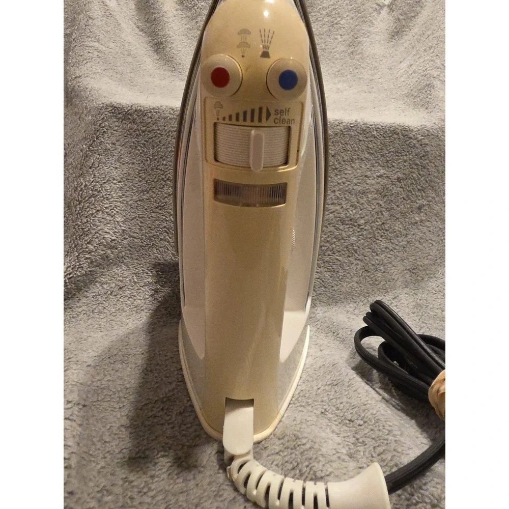 Rowenta‎ Professional Inox Steam Iron DE 841 Serie A Stainless Tested Germany